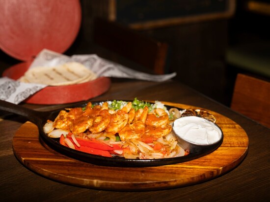Diablo Shrimp Fajitas